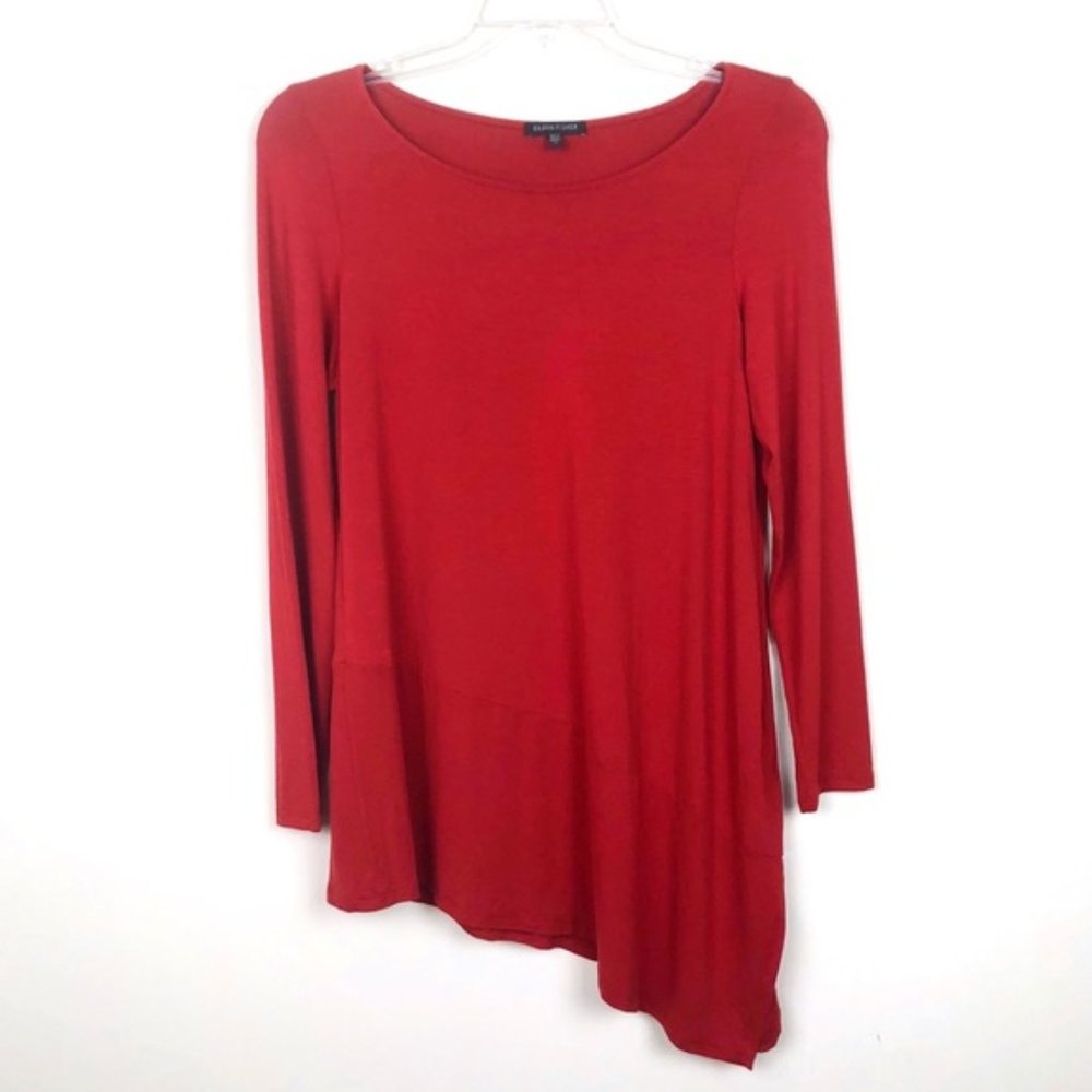 Eileen Fisher Asymmetrical Women's Top